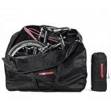 Selighting Transporttasche für Fahrrad, Radtasche, wasserdicht, Transporttasche für Klapprad, 20 Zoll (50,8 cm), Schwarz