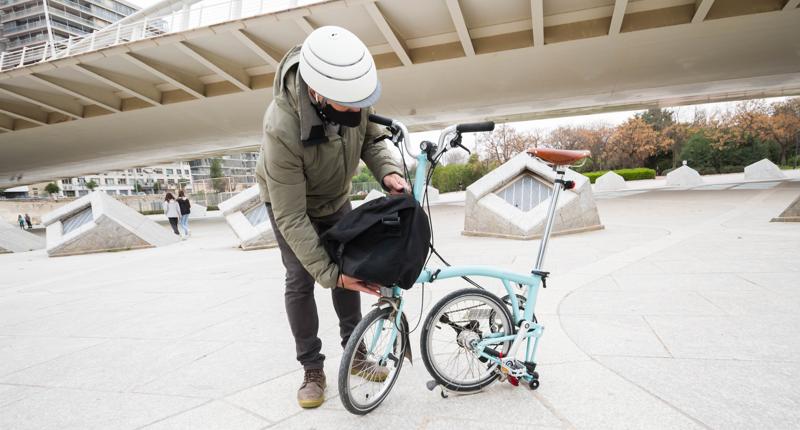Klapprad kleines Packmaß